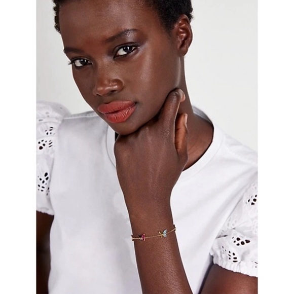 KATE SPADE • Social Butterfly Colorful Bracelet - Picture 2 of 6